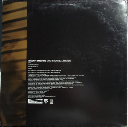 Naughty By Nature : Mourn You Til I Join You (12", Promo)