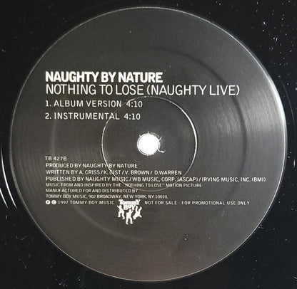 Naughty By Nature : Mourn You Til I Join You (12", Promo)