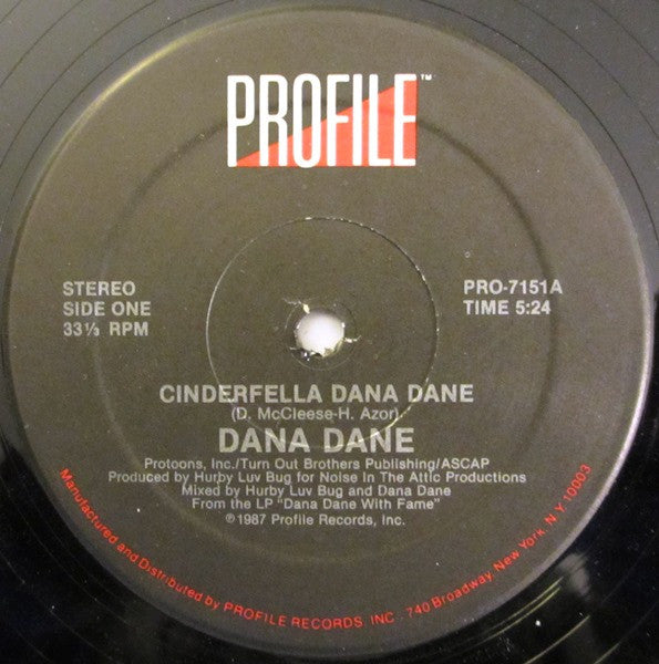 Dana Dane : Cinderfella Dana Dane (12")