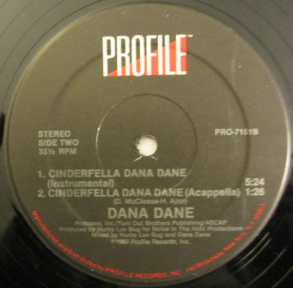 Dana Dane : Cinderfella Dana Dane (12")