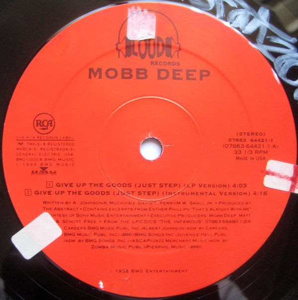 Mobb Deep : Temperature's Rising / Give Up The Goods (12")