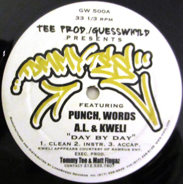 Tommy Tee : Day By Day / International Connects (Remix) (12")