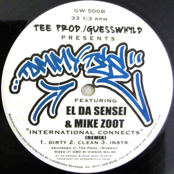 Tommy Tee : Day By Day / International Connects (Remix) (12")