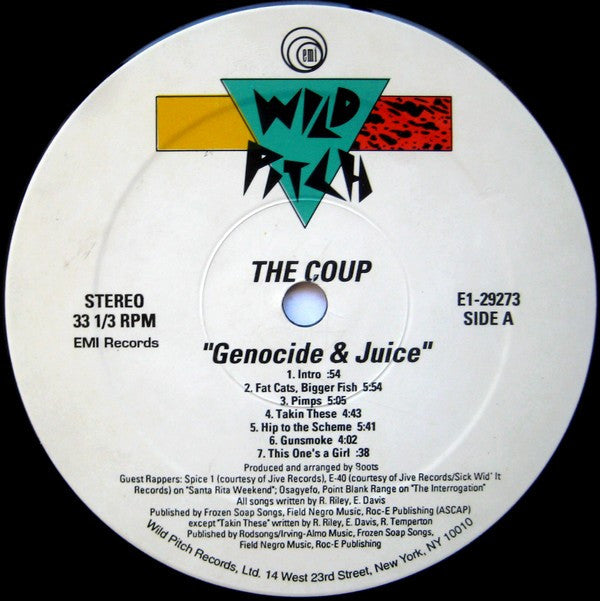 The Coup : Genocide & Juice (LP, Album)