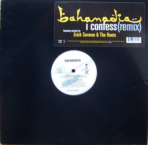 Bahamadia : I Confess (Remix) (12")