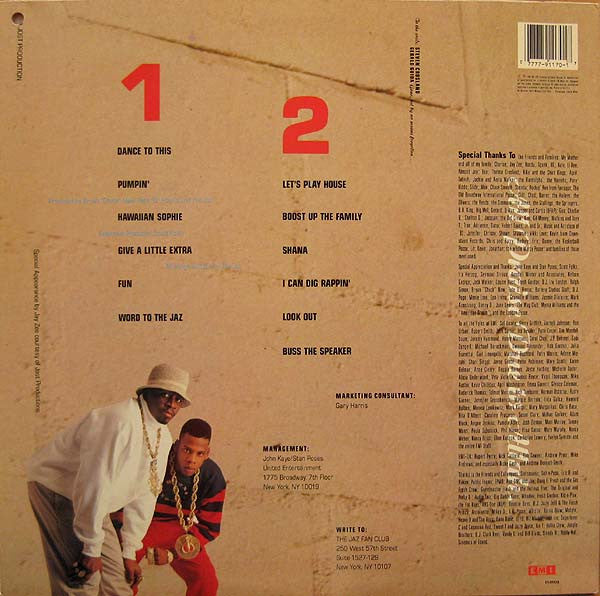 The Jaz : Word To The Jaz (LP, Album)