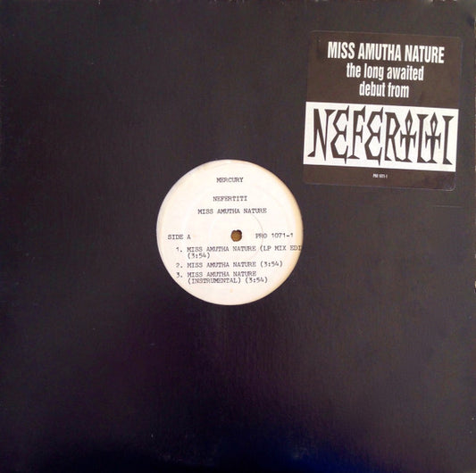 Nefertiti (2) : Miss Amutha Nature (12", Single, Promo)