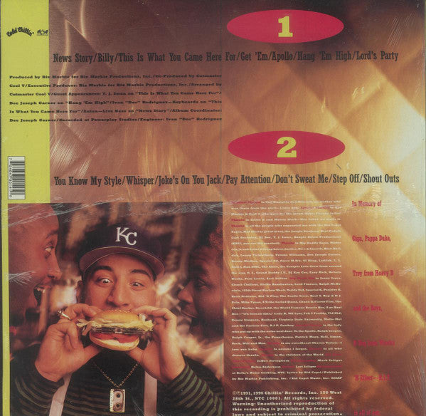 Kid Capri : The Tape (LP, Album, RE)