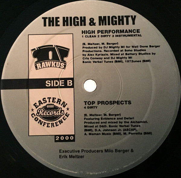 The High & Mighty : Dick Starbuck Porno Detective (12")
