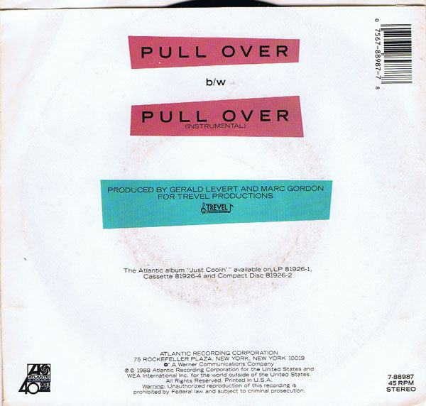 Levert : Pull Over (7")