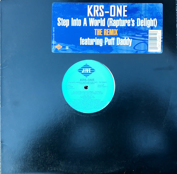KRS-One : Step Into A World (Rapture's Delight) (The Remix) (12")