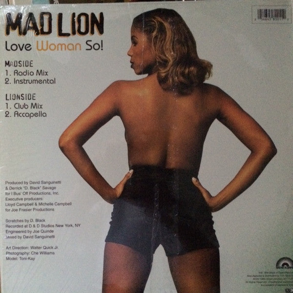 Mad Lion : Love Woman So ! (12")