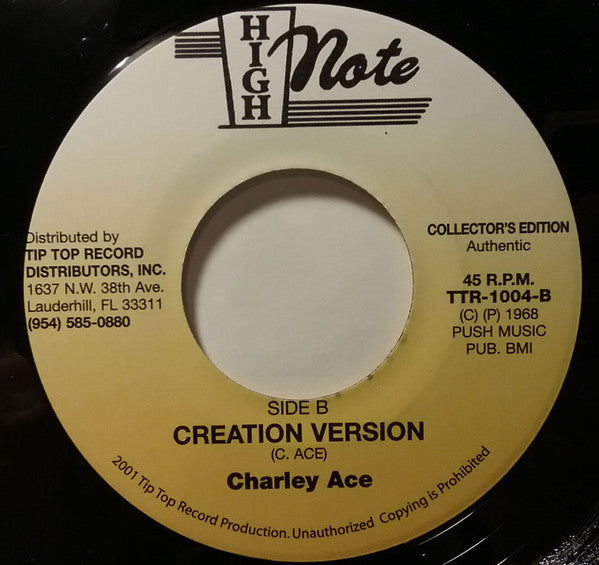 The Melodians / Charlie Ace - Little Nut Tree / Creation Version (7