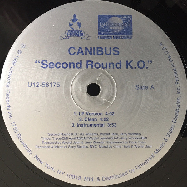 Canibus : Second Round K.O. (12")