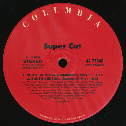 Super Cat (2) : Scalp Dem / South Central (12")