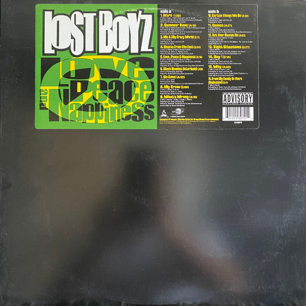 Lost Boyz : Love, Peace And Nappiness (LP, Album)