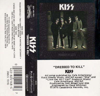 Buy Kiss : Dressed To Kill (Cass, Album, RE) Online for a great price Love People Records Buy Kiss : Dressed To Kill (Cass, Album, RE) Online for a great price Love People Records