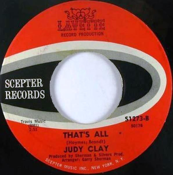 Judy Clay : My Arms Aren't Strong Enough / That's All (7", Single)