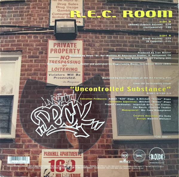 Inspectah Deck : R.E.C. Room (12", Single)