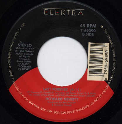 Howard Hewett : Once, Twice, Three Times (7")