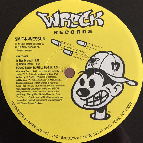 Smif-N-Wessun : Wrekonize / Sound Bwoy Bureill (Remixes) (12")
