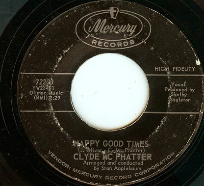 Clyde McPhatter : Deep In The Heart Of Harlem / Happy Good Times (7")