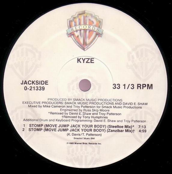 K-Yze : Stomp (Move Jump Jack Your Body) (12", Maxi)