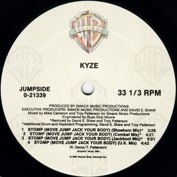 K-Yze : Stomp (Move Jump Jack Your Body) (12", Maxi)