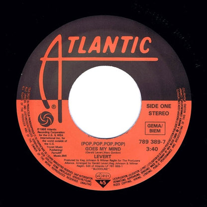 Levert : (Pop, Pop, Pop, Pop) Goes My Mind (7", Single)