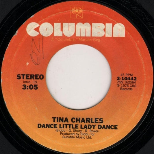 Tina Charles : Dance Little Lady Dance / Why (7")