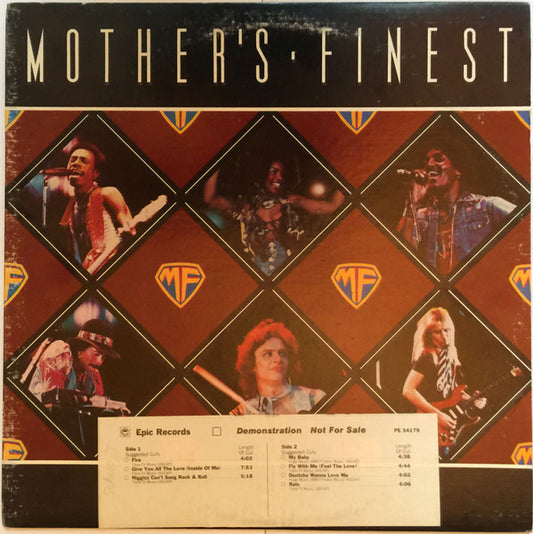 Mother's Finest : Mother's Finest (LP, Album, Promo)