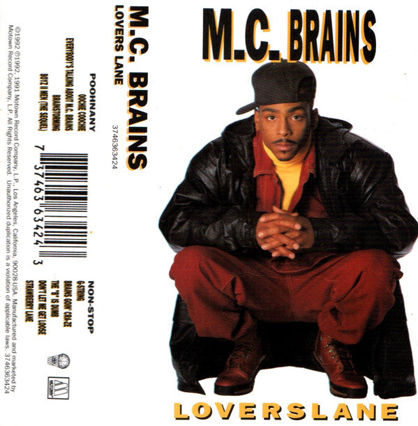 MC Brains : Lovers Lane (Cass, Album)