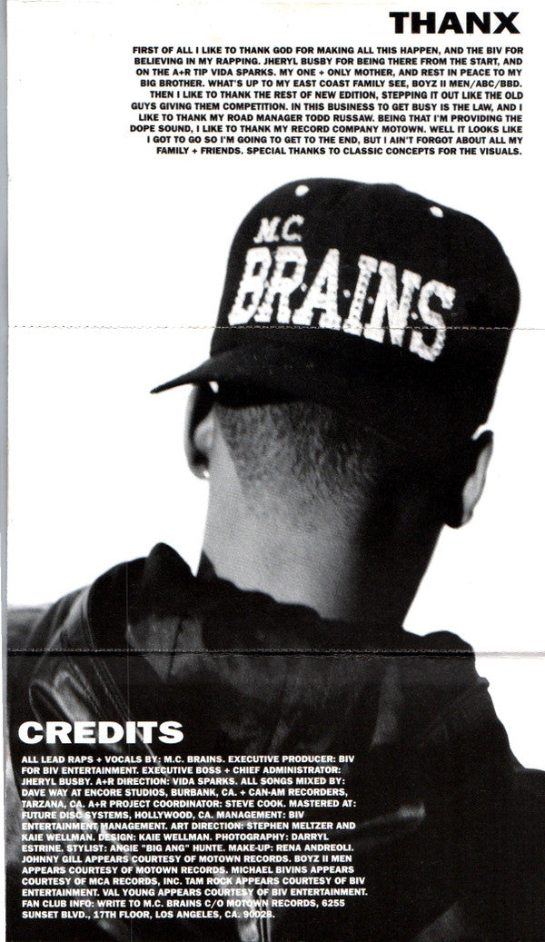MC Brains : Lovers Lane (Cass, Album)