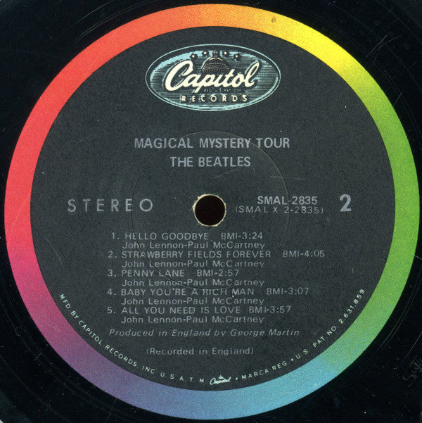 The Beatles : Magical Mystery Tour (LP, Album, Los)