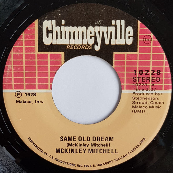 McKinley Mitchell : Same Old Dream / Follow The Wind (7", Single)