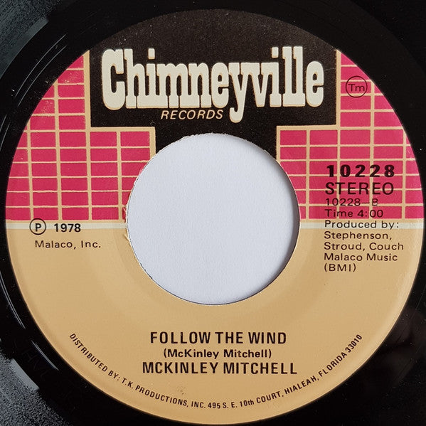 McKinley Mitchell : Same Old Dream / Follow The Wind (7", Single)