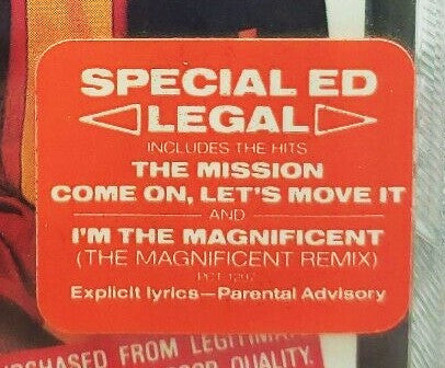 Special Ed : Legal (Cass, Album, Dol)