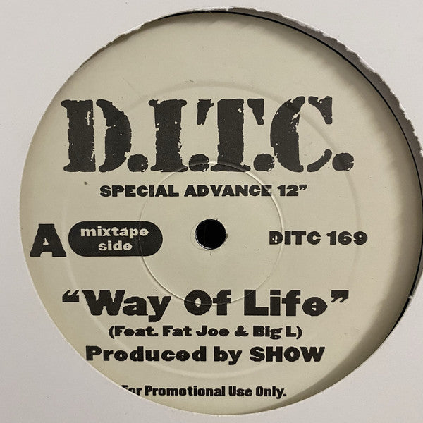 D.I.T.C. : Way Of Life (12", Promo)