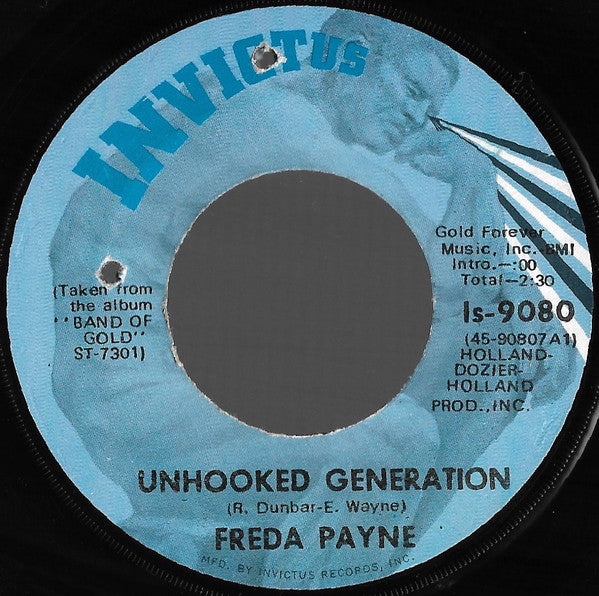 Freda Payne : Deeper & Deeper / Unhooked Generation (7", Single, Win)