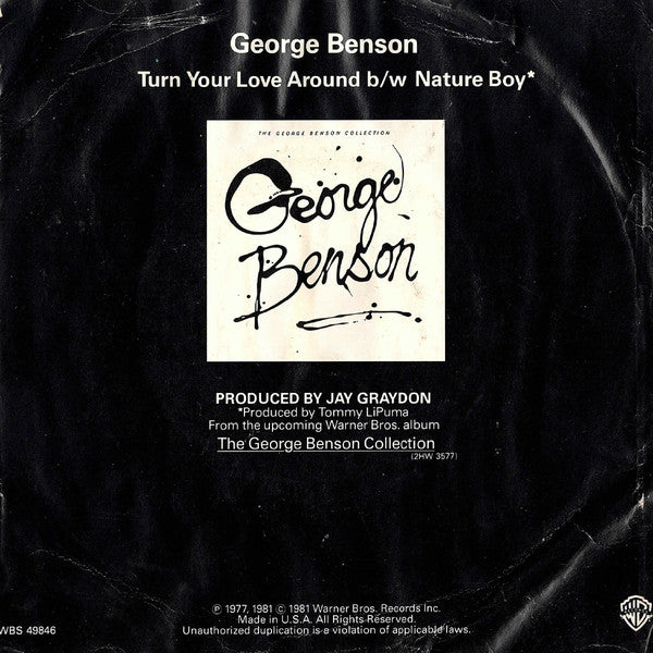 George Benson : Turn Your Love Around (7", Single, Spe)