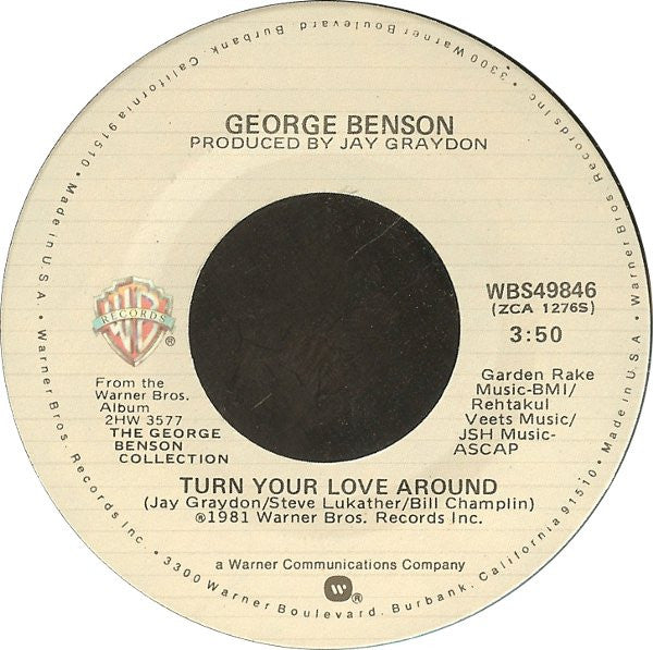 George Benson : Turn Your Love Around (7", Single, Spe)
