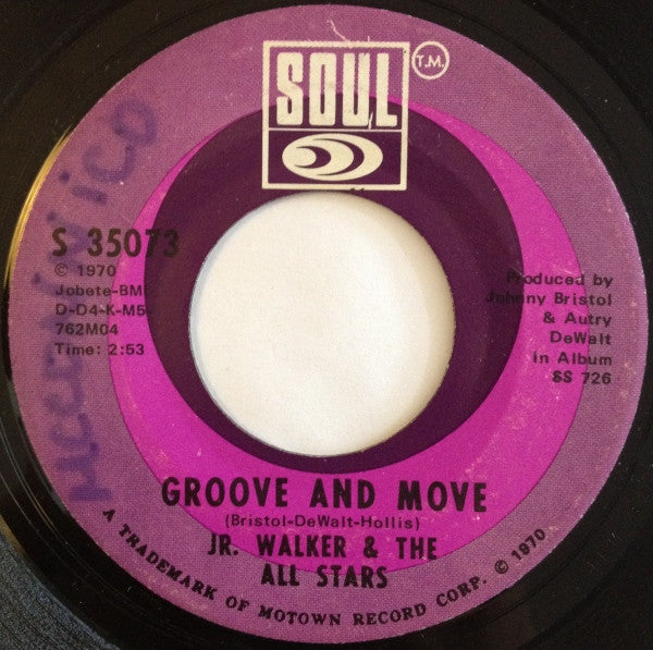 Junior Walker & The All Stars : Do You See My Love (For You Growing) / Groove And Move (7",45 RPM,Single)