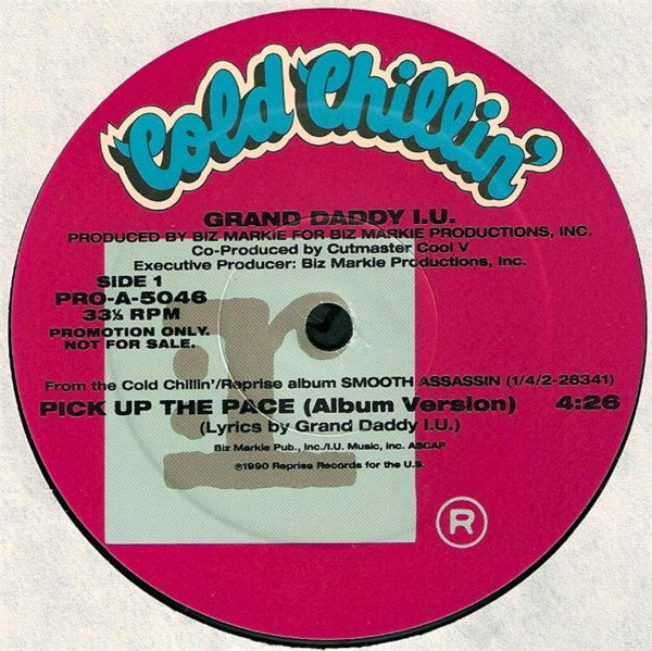 Grand Daddy I.U. : Pick Up The Pace (12", Promo)