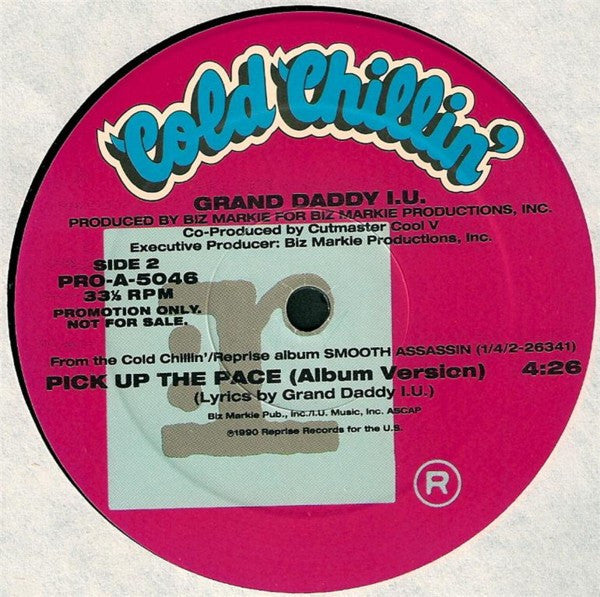 Grand Daddy I.U. : Pick Up The Pace (12", Promo)