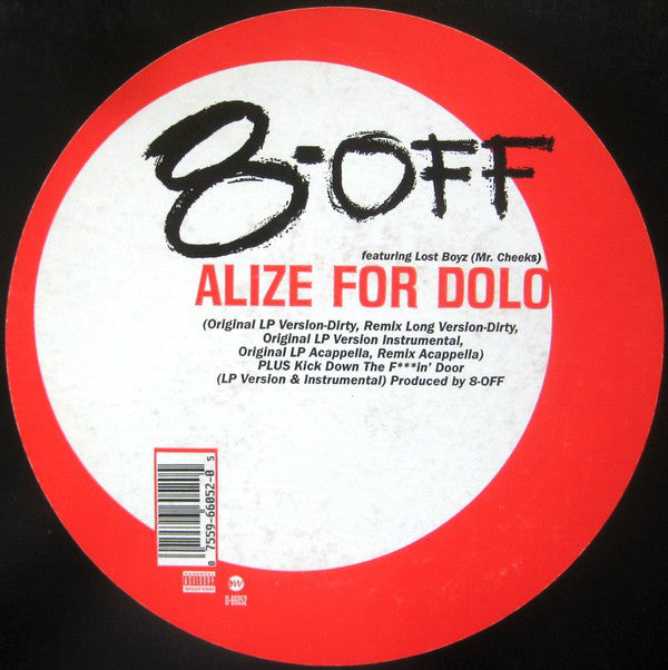 8-Off : Alize For Dolo (12")