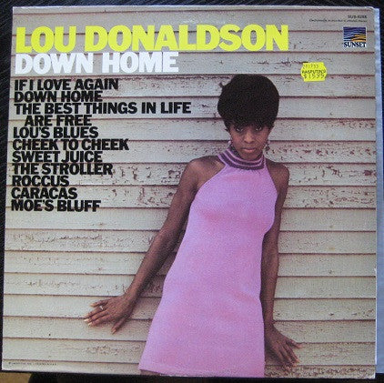 Lou Donaldson : Down Home (LP, Album, RE, H.V)
