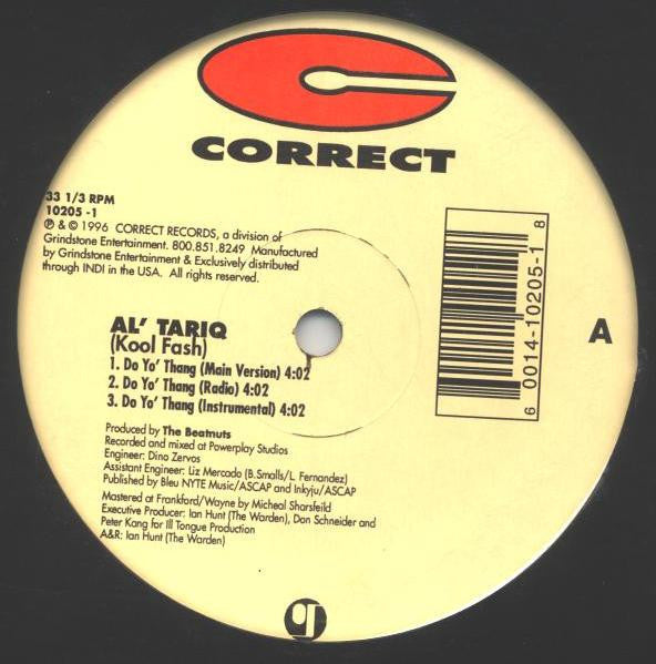 Al' Tariq : Do Yo' Thang / Spectacular (12")