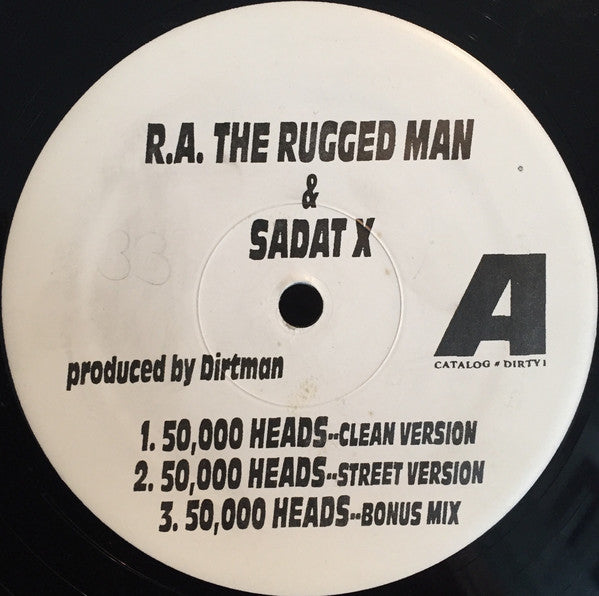 R.A. The Rugged Man : 50,000 Heads / Smithhaven Mall (12")
