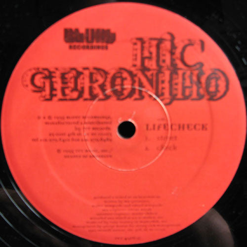 Mic Geronimo : Lifecheck (12")