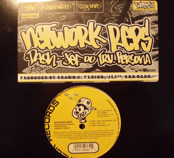 Network Reps : Yeah / Stay Tuned / Hardwired (12")